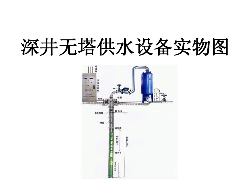 芜湖三山区井泵无塔式供水设备